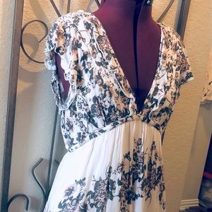 Free People Vintage sleeveless floral dress